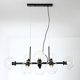 Globe Nordic Glass Bubble Chandelier Metal Industrial Chandelier Ceiling Lights