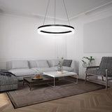 Flat Circular Island Kitchen Pendant Lighting Contemporary Pendant Light