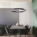 Modern Geometrical Circle Chandelier Pendant Light for Bedroom