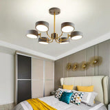 6 Light Modernist LED Flush Mount Ceiling Light for Bedroom