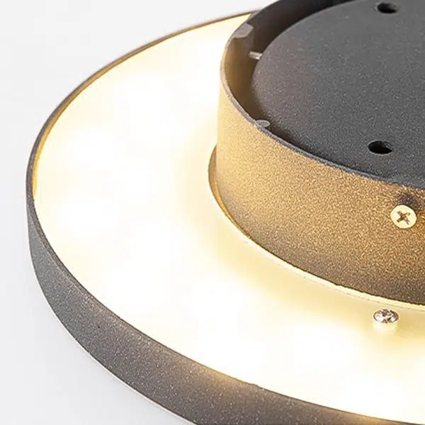 Halo Bottom-Emitting LED Ground Solar Lights Durable & Elegant for Outdoors - Image 9