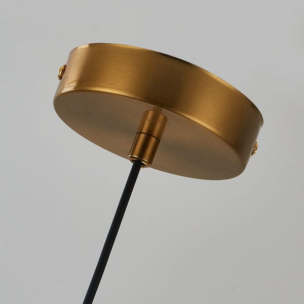 Nordic Light Luxury Oval Clear Glass 1-Light Pendant Light - Image 7