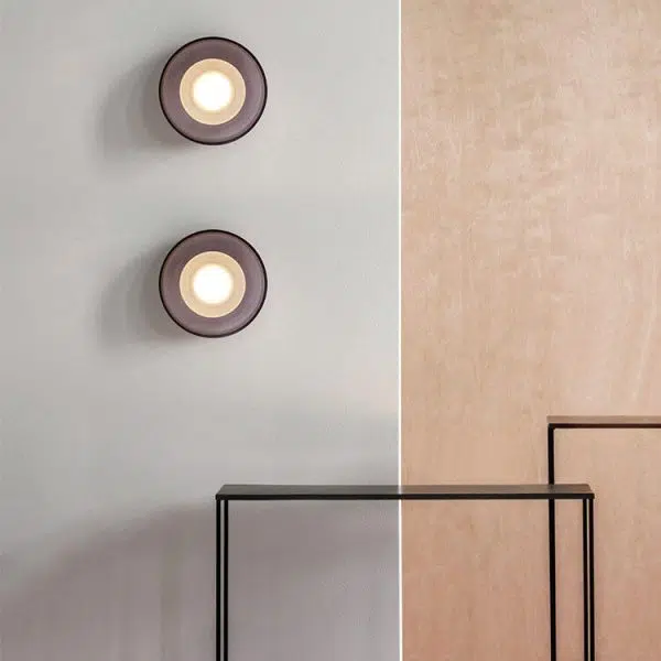 Nordic Vintage Round Hardware Glass LED Wall Sconce Lamp - Image 11