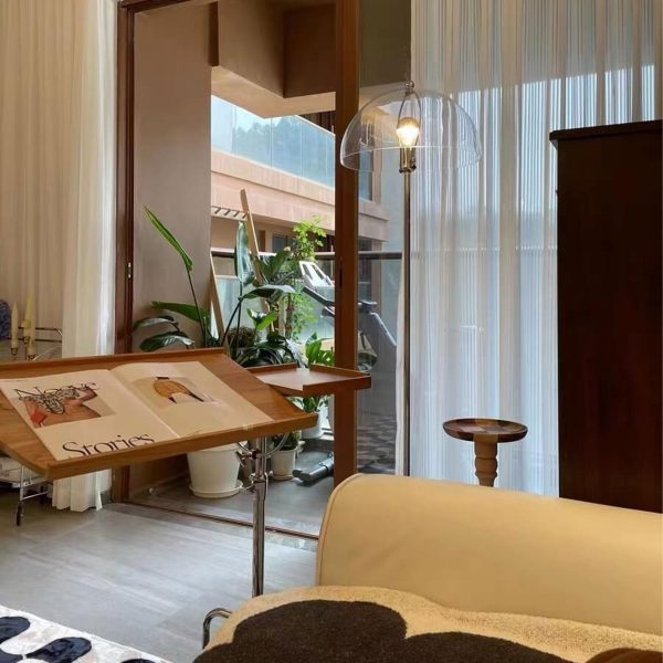 Creative Retro Acrylic Mushroom Design 1-Light Standing Floor Lamp - Image 9