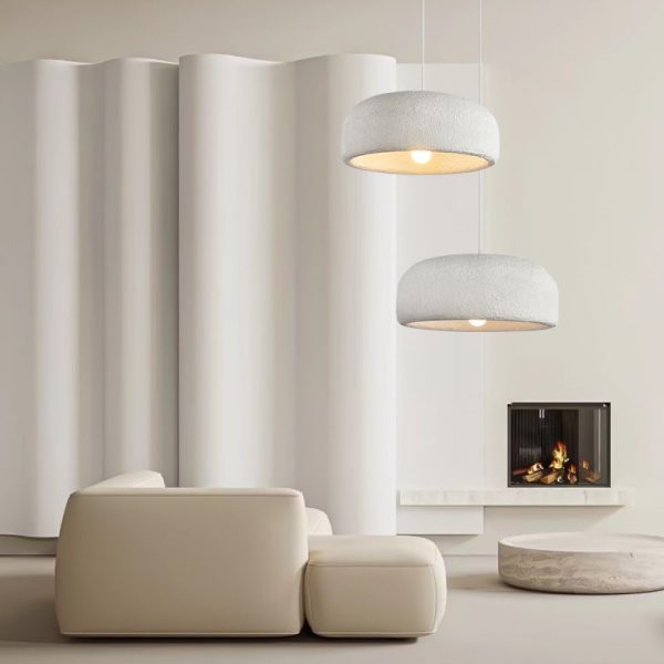 Modern Minimalist Resin Dome 1-Light Pendant Light - Image 12