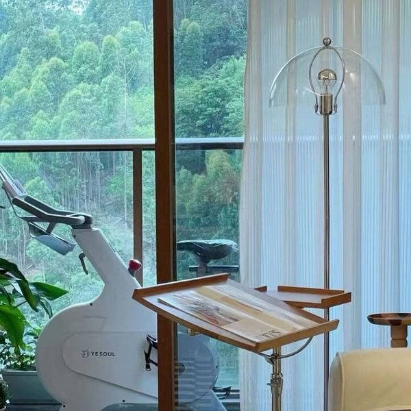 Creative Retro Acrylic Mushroom Design 1-Light Standing Floor Lamp - Image 10