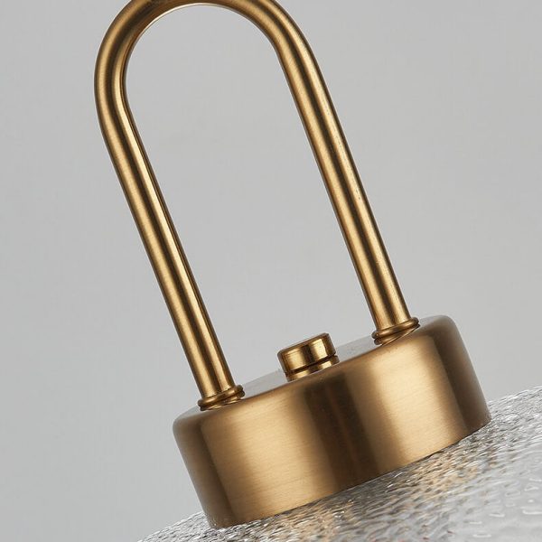 Nordic Light Luxury Oval Clear Glass 1-Light Pendant Light - Image 8