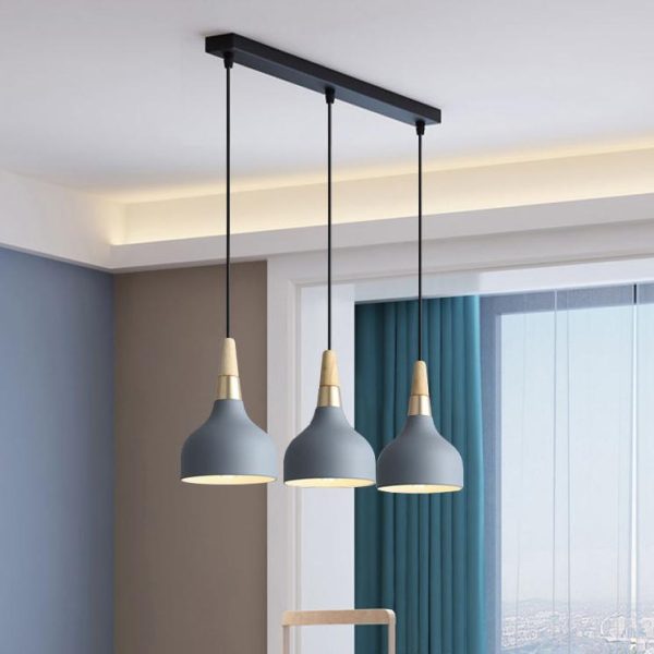 Creative Modern Macaron Disc Art 1-Light Pendant Light - Image 11