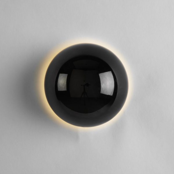 Modern Simplicity Meteorite Semicircle Metal LED Wall Sconce Lamp For Bedroom - Image 25