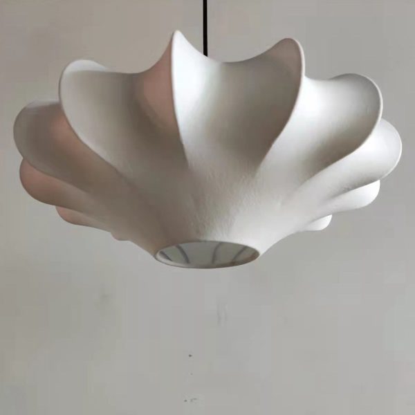 Nordic Simple Wrought Silk Lantern 1-Light Pendant Light - Image 7