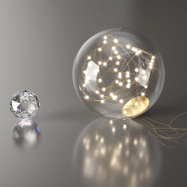 Luxury Double Ring Combination Design LED Flush Mount Fan Light - Image 6