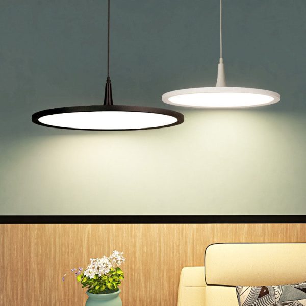 Modern Minimalist Aluminum Round Shape LED Pendant Light For Dining Room - Image 20