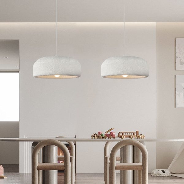 Modern Minimalist Resin Dome 1-Light Pendant Light - Image 13