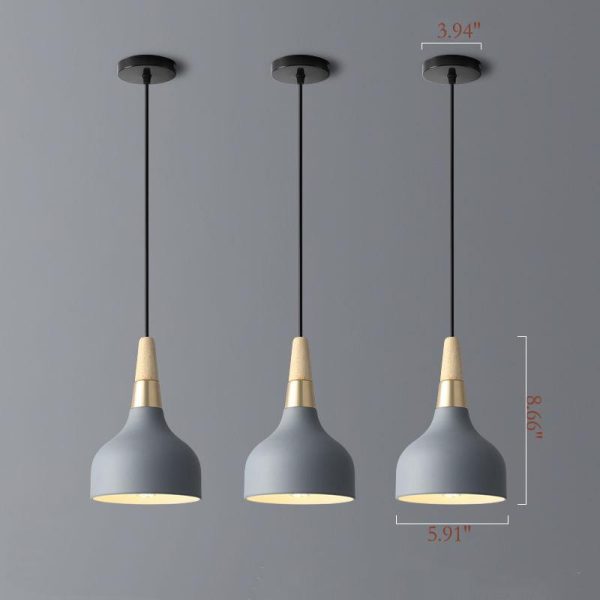 Creative Modern Macaron Disc Art 1-Light Pendant Light - Image 13