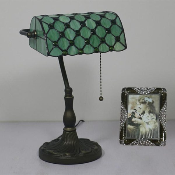 Vintage Creative Glass 1-Light Zipper Switch Table Lamp - Image 7
