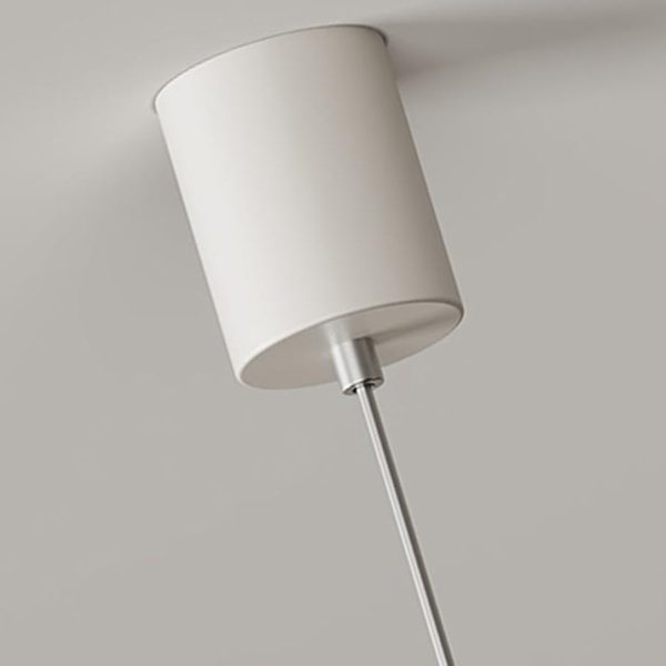 Modern Minimalist Astronaut Moon Iron Resin LED Pendant Light For Bedroom - Image 5