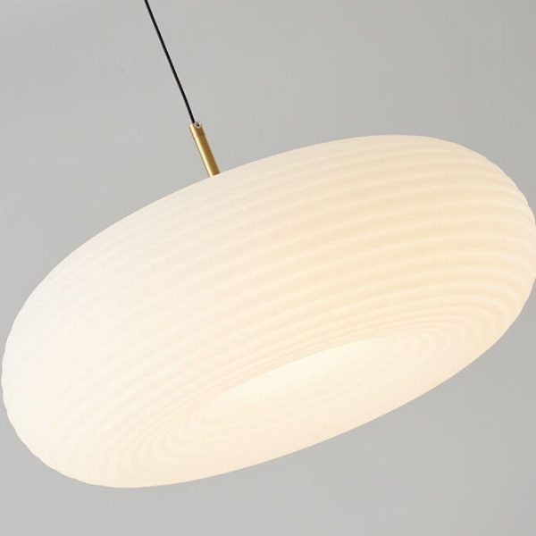 Modern Cream Style Apple All-Copper LED Pendant Light - Image 7