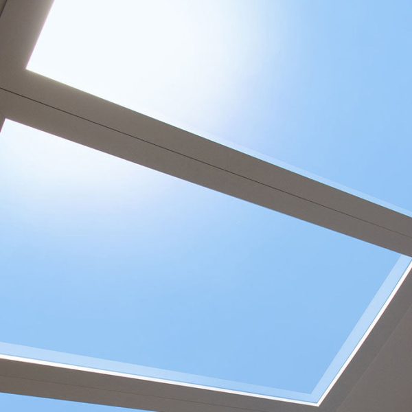 Modern Smart Blue Sky Aluminum LED Flush Mount Ceiling Light - Image 16
