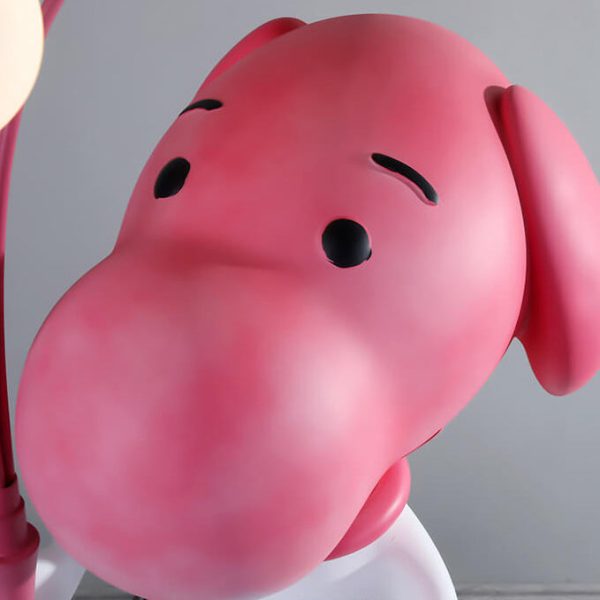 Modern Creative Snoopy Sculpture Resin 3-Light Table Lamp - Image 7