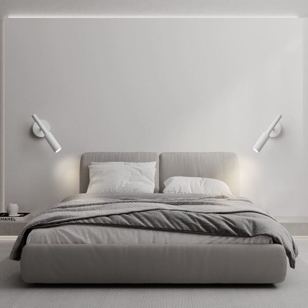 Minimalist Spotlight Rotatable LED Semi-Flush Mount Ceiling Light - Image 19