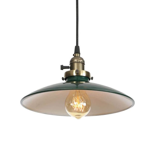 Industrial Iron Multicolor Bowl 1-Light Pendant Light - Image 13