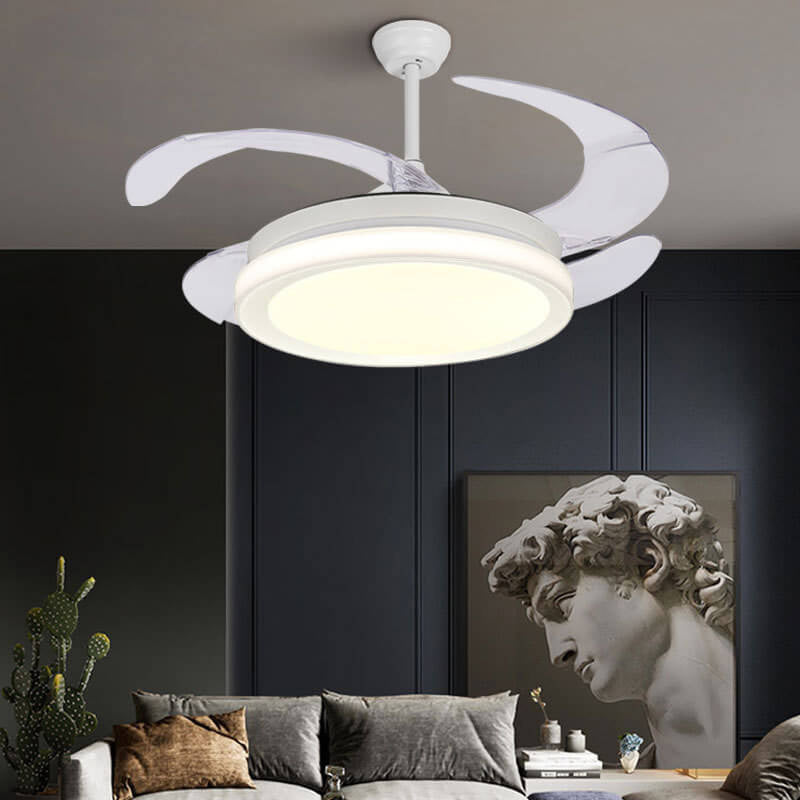 04-fb477334-95cd-4cca-8c4f-4ef408b65116.jpg Nordic Invisible Fan Round Design LED Downrods Ceiling Fan Light - Image 1
