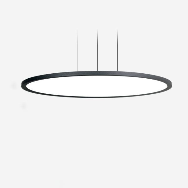 Modern Minimalist Aluminum Round Shape LED Pendant Light For Dining Room - Image 17