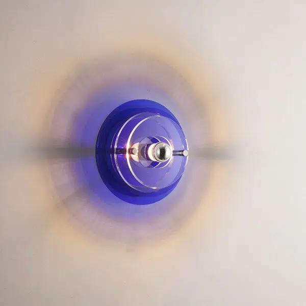 Contemporary Creative Colorful Iron Acrylic Flying Saucer Shade 1-Light Wall Sconce Lamp For Entertainment Room - Image 15