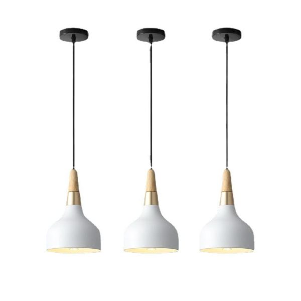 Creative Modern Macaron Disc Art 1-Light Pendant Light - Image 14