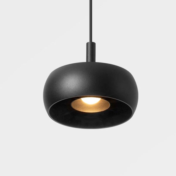 Nordic Minimalist Dome Aluminum LED Retractable Pendant Light - Image 7