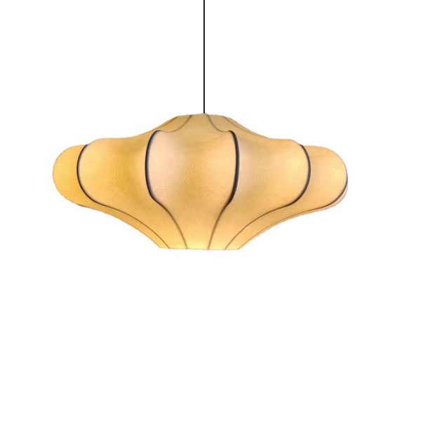 Nordic Simple Wrought Silk Lantern 1-Light Pendant Light - Image 8