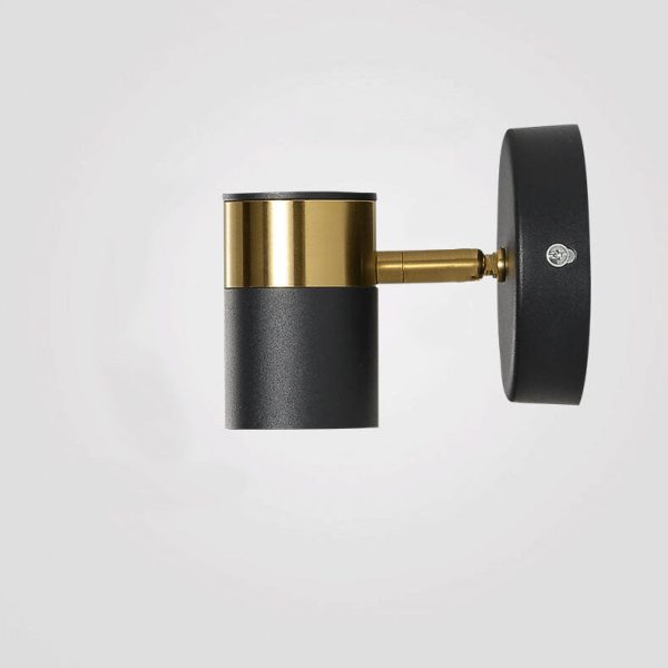 Modern Light Luxury Cylindrical 1-Light Wall Sconce Lamp - Image 4