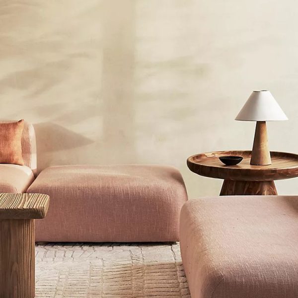 Traditional Japanese Vintage Cone Fabric Wood Base 1-Light Table Lamp For Bedroom - Image 6