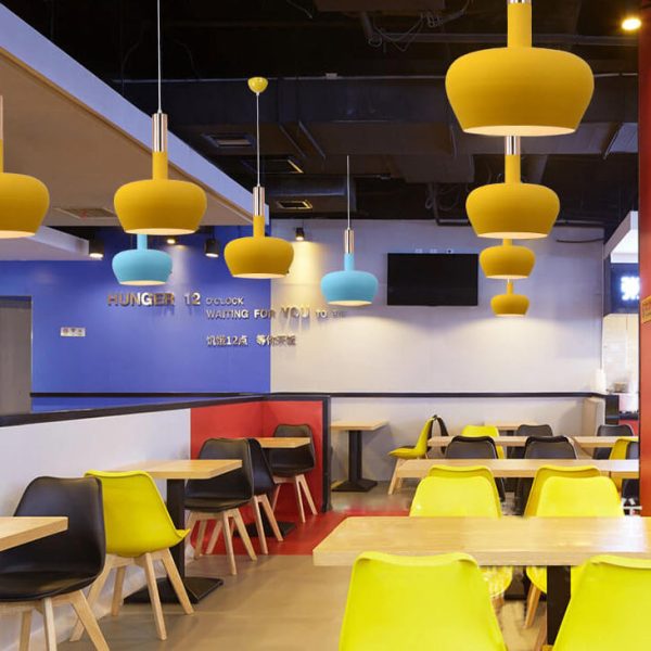 Nordic Macaron Aluminum Dome Bottle 1-Light Pendant Light - Image 20