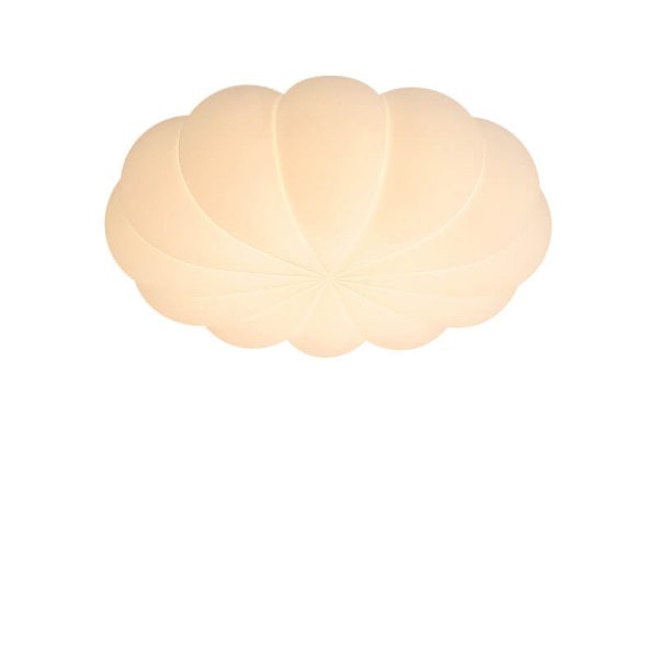 Contemporary Nordic PE Shade Kid's Flowers LED Flush Mount Ceiling Light For Bedroom - Image 9