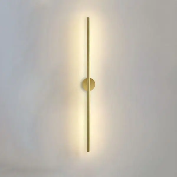 Modern Light Luxury Aluminum Long Strip Antler Shape LED Wall Sconce Lamp - Image 19