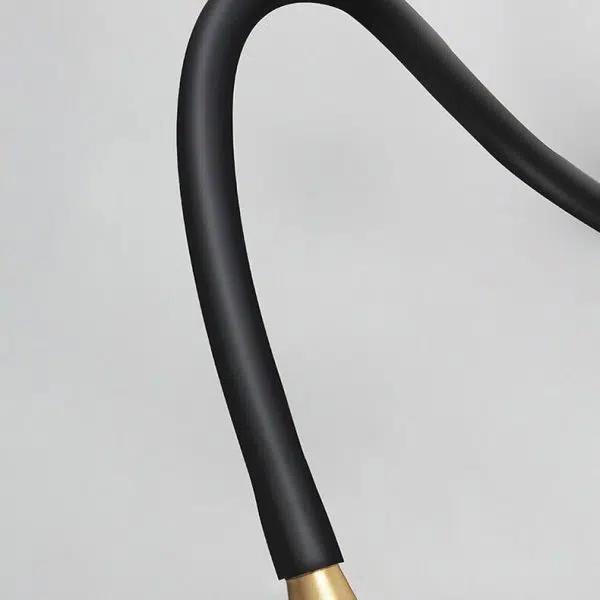 Simple Hose Spotlight Brass LED Reading Wall Sconce Lamp - Image 7