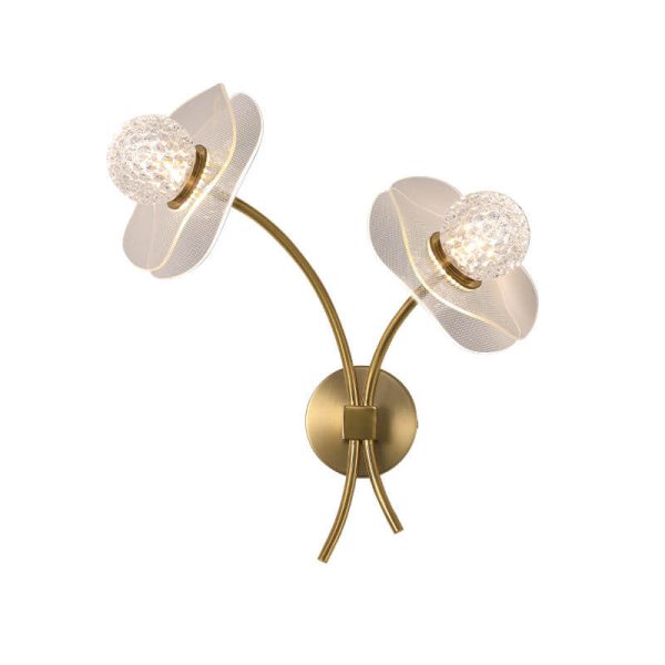 European Creative Lotus Flowers  Acrylic LED Wall Sconce Lamp - Image 11
