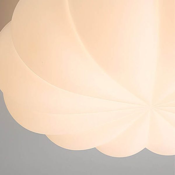 Contemporary Nordic PE Shade Kid's Flowers LED Flush Mount Ceiling Light For Bedroom - Image 8