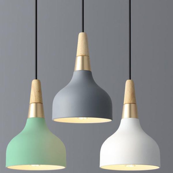 Creative Modern Macaron Disc Art 1-Light Pendant Light - Image 5