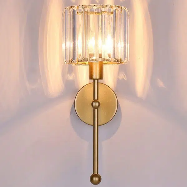 Vintage Light Luxury Crystal Bird 1-Light Wall Sconce Lamp - Image 5