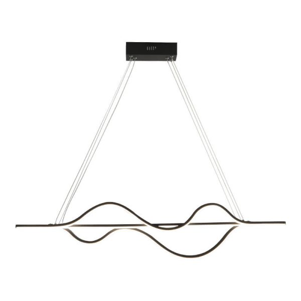 Modern Minimalist Lines LED Island Light Chandelier - Image 5