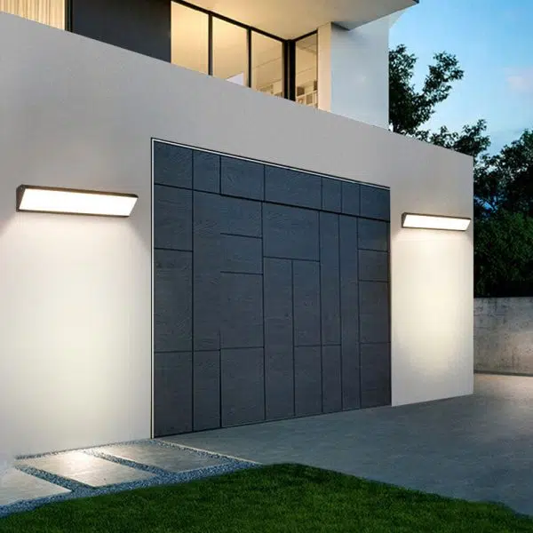 Modern Minimalist Aluminum Acrylic Waterproof Long Outdoor Indoor LED Wall Sconce Lamp - Image 28
