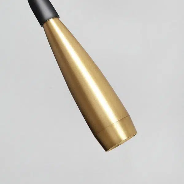 Simple Hose Spotlight Brass LED Reading Wall Sconce Lamp - Image 5