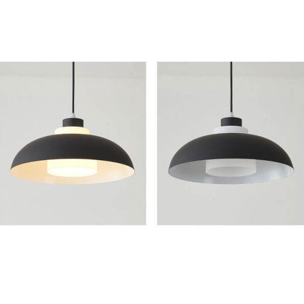 Modern Solid Color Macaron Acrylic Aluminum 1-Light Pendant Light - Image 32