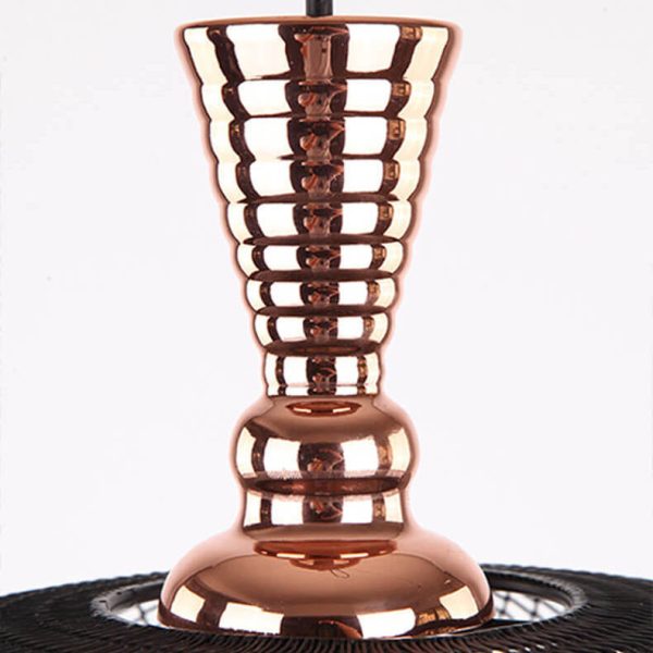 Industrial Creative Cylindrical Iron Mesh 1-Light Pendant Light - Image 8