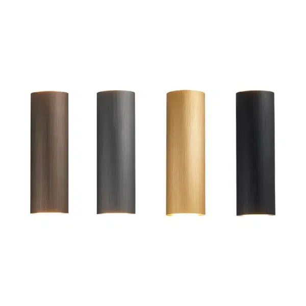 Modern Minimalist Aluminum Cylindrical LED Wall Sconce Lamp - Image 11