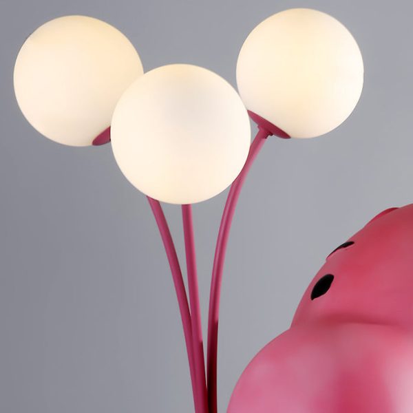 Modern Creative Snoopy Sculpture Resin 3-Light Table Lamp - Image 6