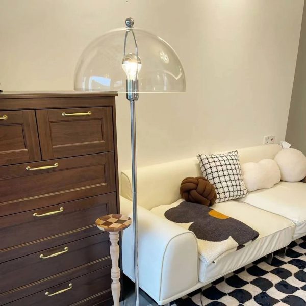 Creative Retro Acrylic Mushroom Design 1-Light Standing Floor Lamp - Image 12