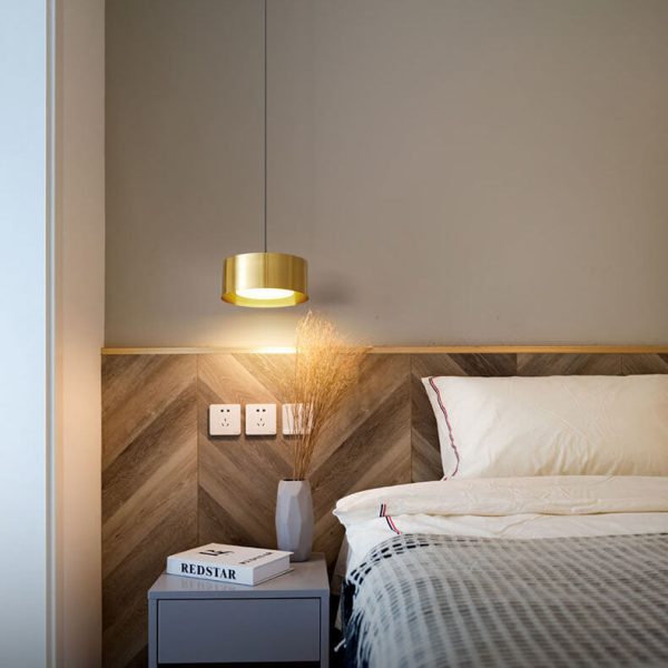 Modern Minimalist Round Head Iron LED Pendant Light - Image 16